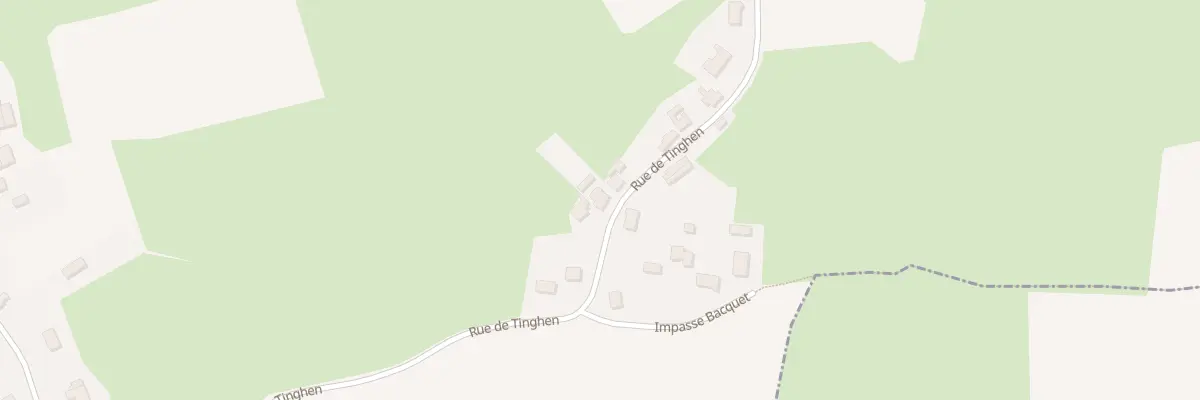 Plan du 923 Rue de Tinghen à Hesdin-l’Abbé