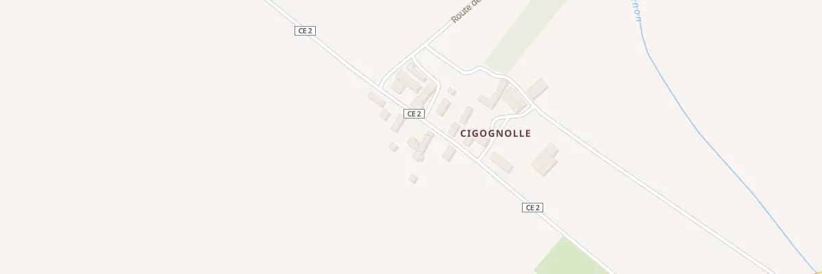 Plan du 411 Rue de Cigognolles à Bretagne