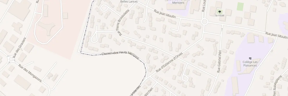 Plan du 26 Rue Pierre Brossolette à Mantes-la-Ville