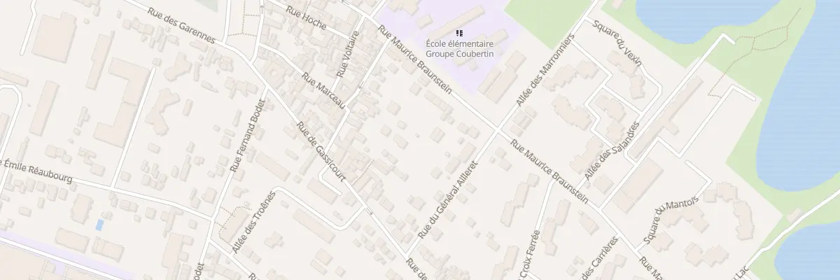 Plan du 147 Rue Maurice Braunstein à Mantes-la-Jolie