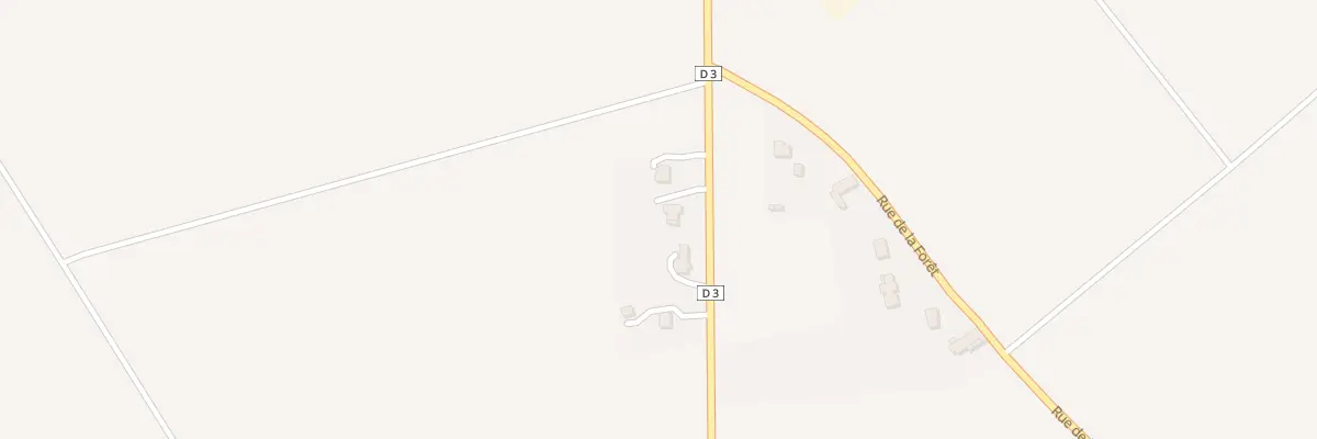 Plan du 500 Rue Jeanne d’Arc à Rozières-en-Beauce