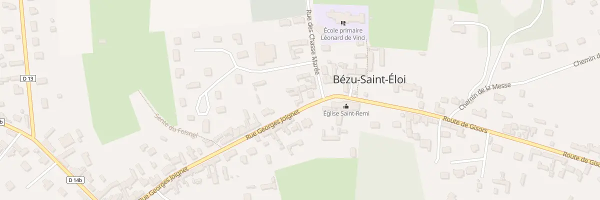 Plan du 243 Le Village à Bézu-Saint-Éloi