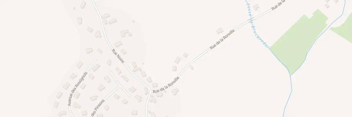 Plan du 101 Rue de la Ronville à Hesdin-l’Abbé