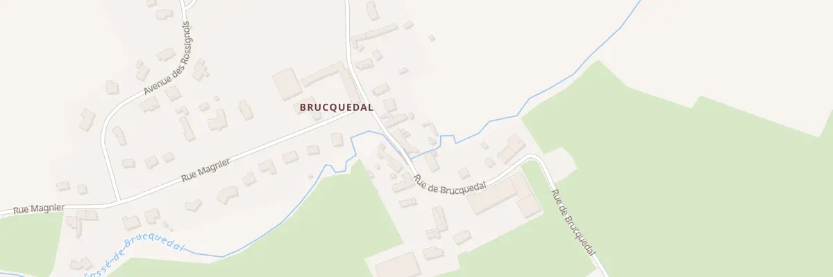 Plan du 47 Rue de Brucquedal à Hesdin-l’Abbé
