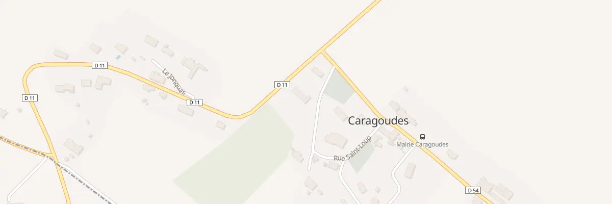 Plan du 7 La Paillasse à Caragoudes