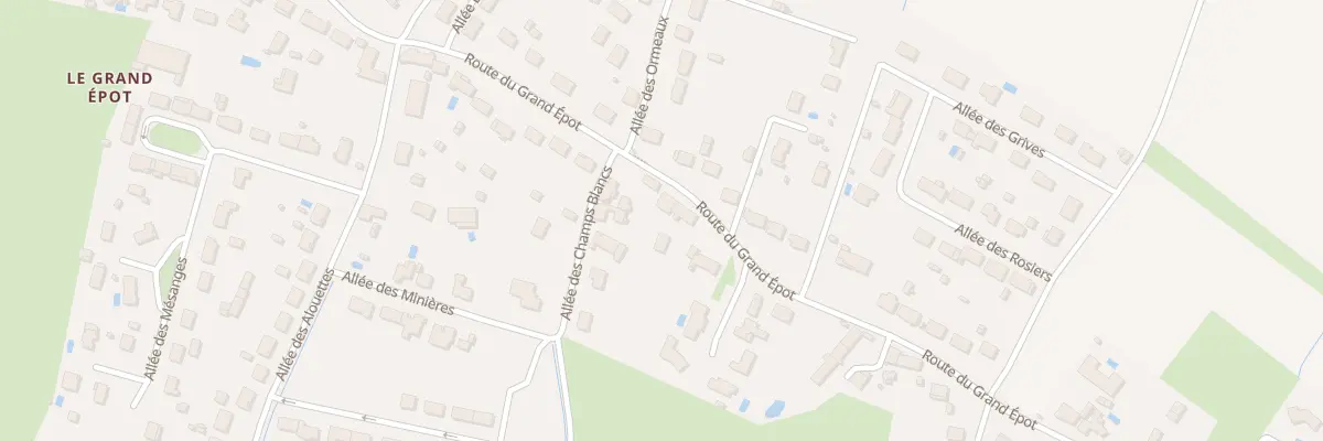 Plan du 47 Rte du Grand Epot au Poinçonnet