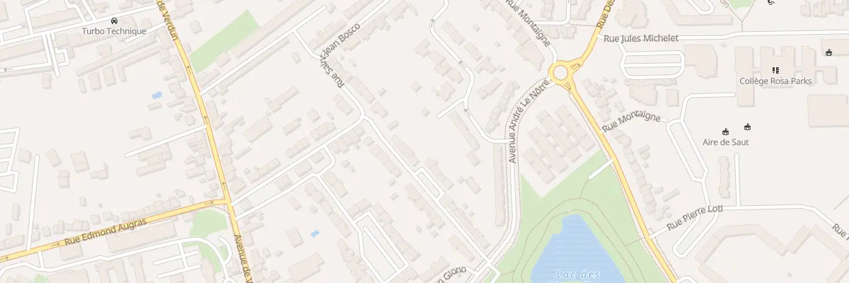 Plan du 9 Rue Saint-Exupéry à Châteauroux