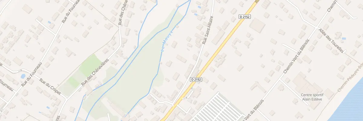 Plan du 1 Rue de Saint Hilaire à Meung-sur-Loire
