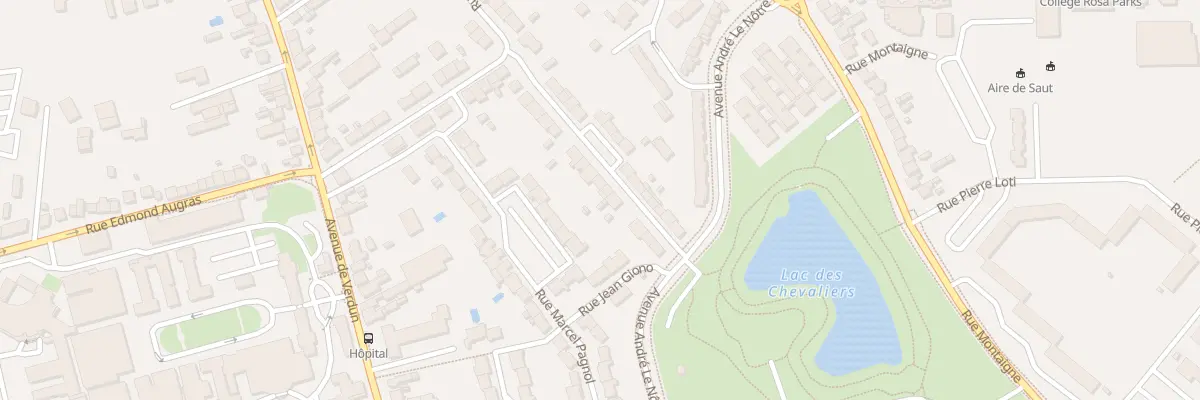 Plan du 20 Rue Saint-Exupéry à Châteauroux