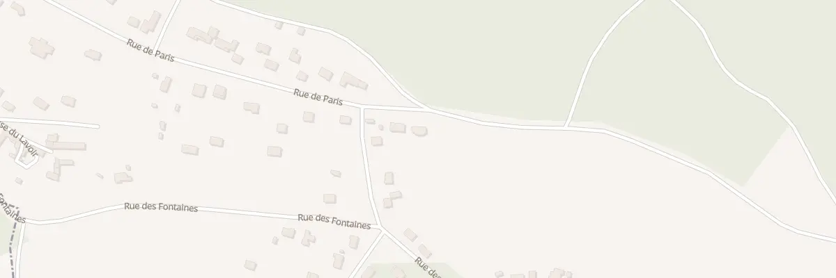 Plan du 37 Rue de Paris à Villette