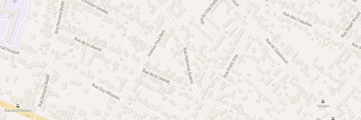 Plan du 11 Rue Alphonse Guérin à Mantes-la-Jolie