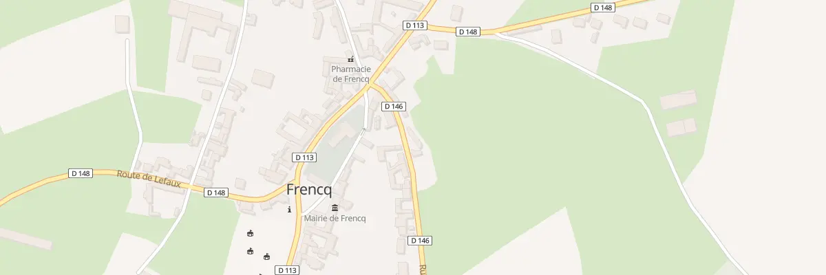 Plan du 5 Rte de Longvilliers à Frencq
