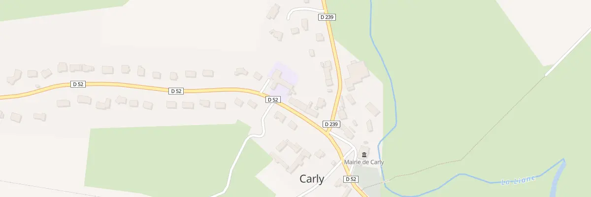 Plan du 1336 Rte d’Hesdigneul à Carly