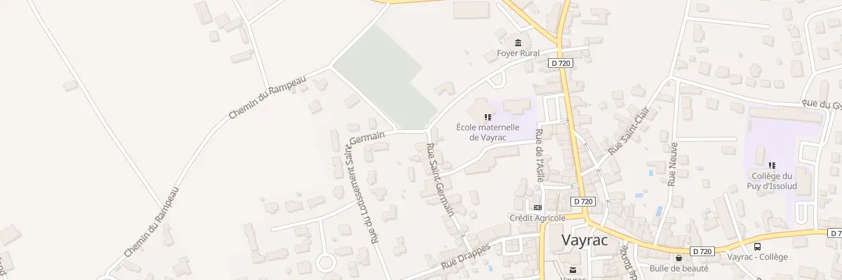 Plan du 3 Rue de l’Egalité à Vayrac