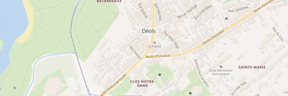 Plan du 49 Av General de Gaulle à Déols