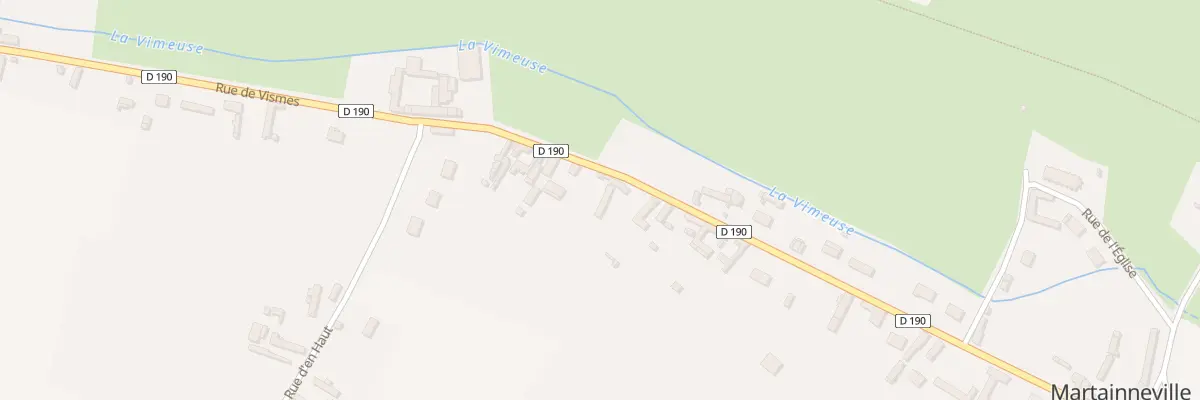 Plan du 31 Rue de Vismes à Martainneville