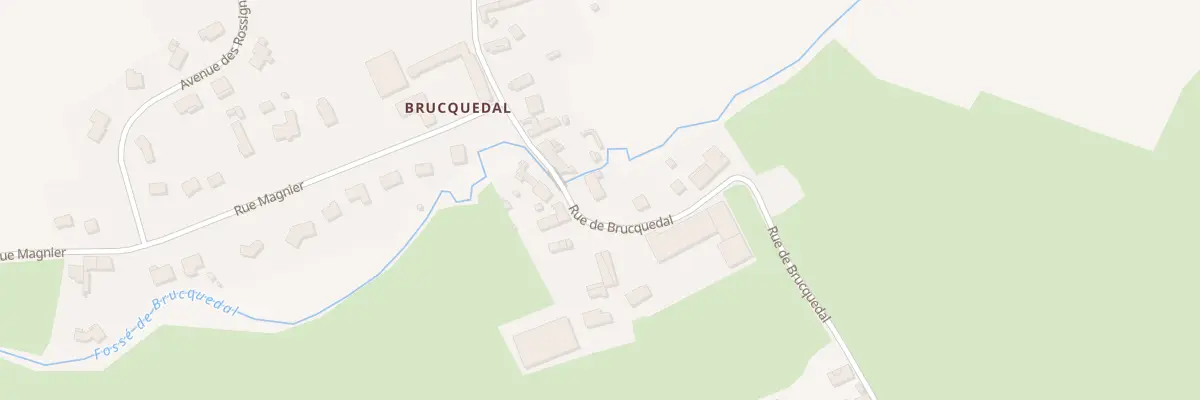 Plan du 77 Rue de Brucquedal à Hesdin-l’Abbé