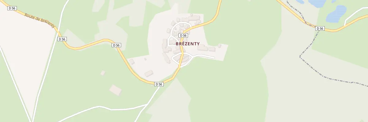 Plan du 4 Brezenty à Fleurat