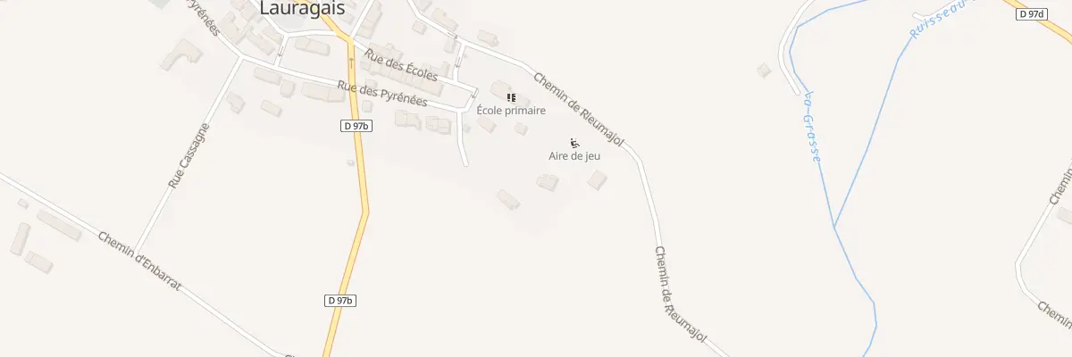 Plan du 1 Chem de Cazal à Montgaillard-Lauragais