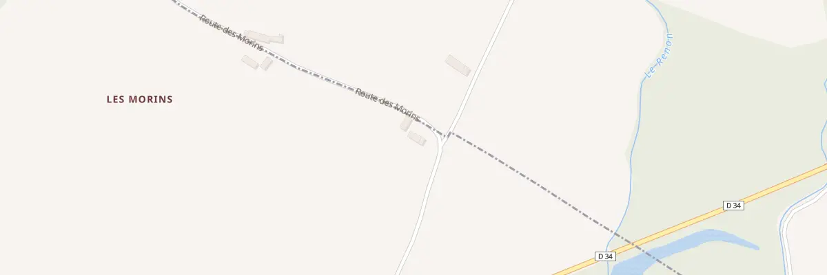 Plan du 5121 Les Morins à Rouvres-les-Bois