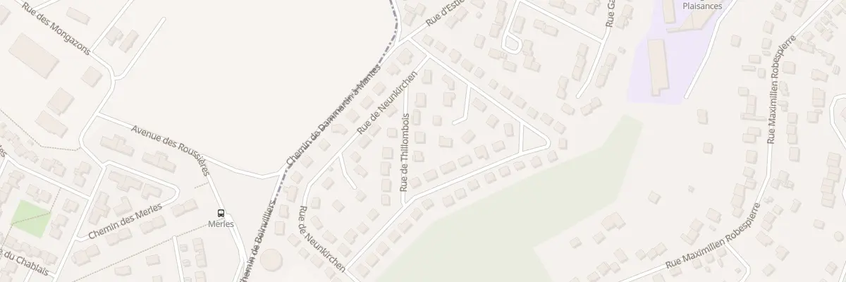 Plan du 5 Rue de Thillombois à Mantes-la-Ville