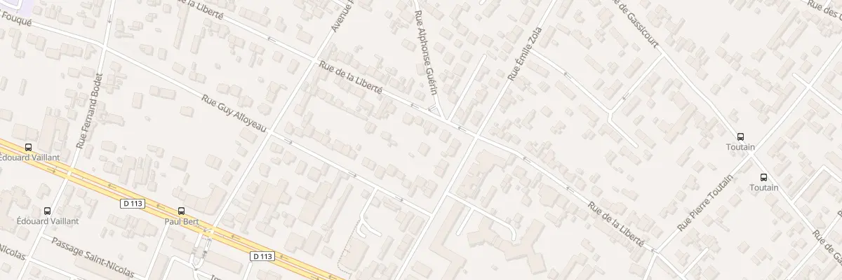 Plan du 83 Rue de la Liberté à Mantes-la-Jolie
