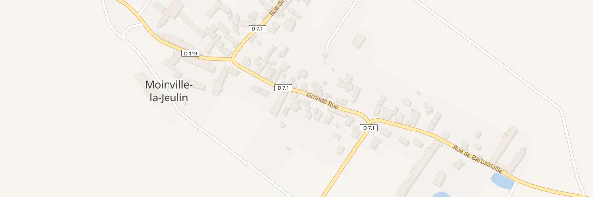 Plan du 6 Grande Rue à Moinville-la-Jeulin