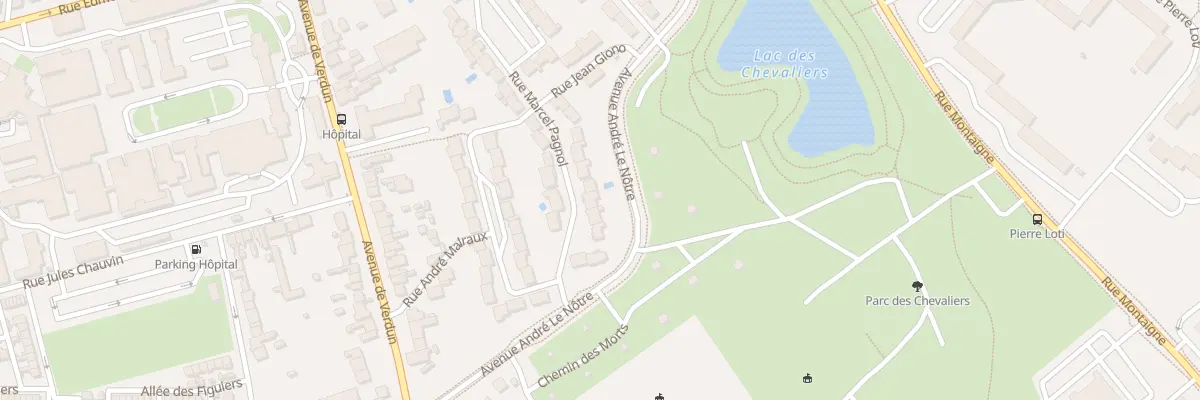 Plan du 39 Rue Marcel Pagnol à Châteauroux