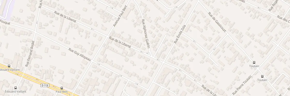 Plan du 94 Rue de la Liberté à Mantes-la-Jolie