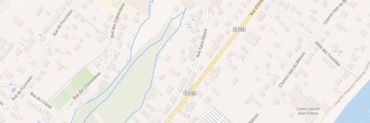 Plan du 3B Rue de Saint Hilaire à Meung-sur-Loire