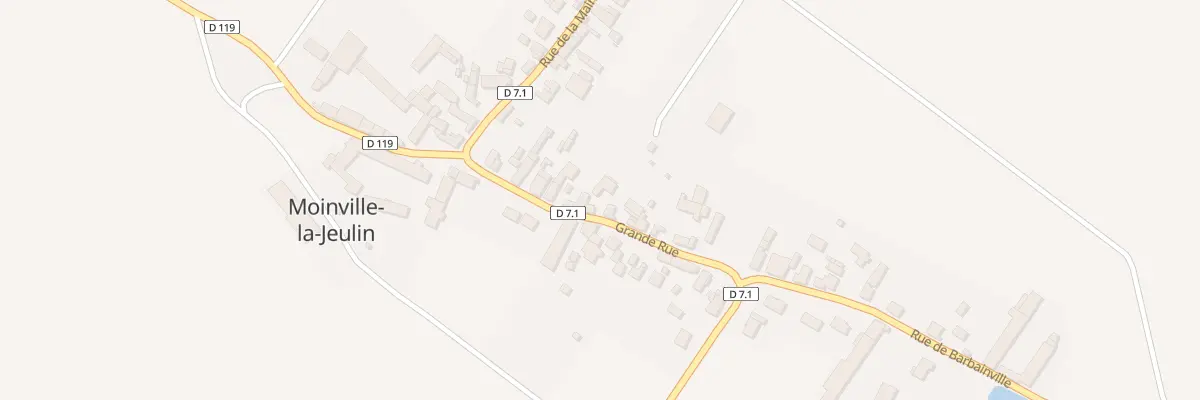 Plan du 13 Grande Rue à Moinville-la-Jeulin