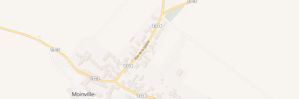 Plan du 8 Rue de la Mairie à Moinville-la-Jeulin