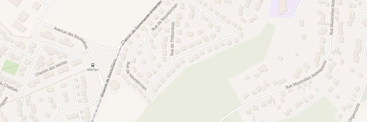 Plan du 50 Rue de Neunkirchen à Mantes-la-Ville