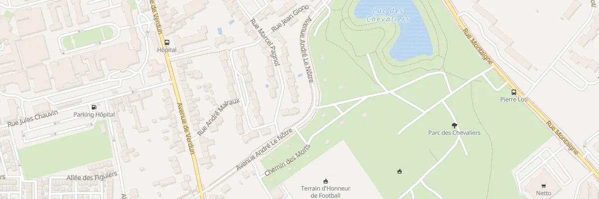 Plan du 43 Rue Marcel Pagnol à Châteauroux
