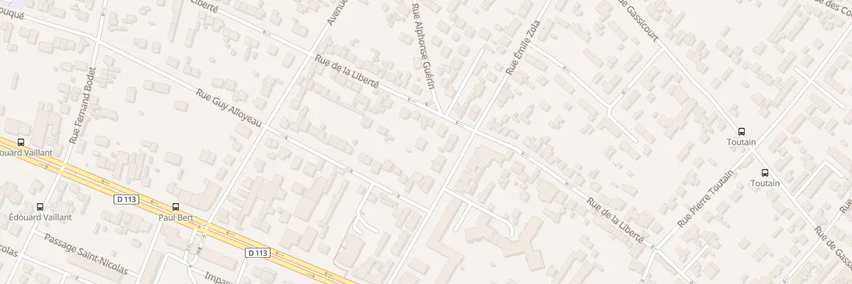 Plan du 79 Rue de la Liberté à Mantes-la-Jolie