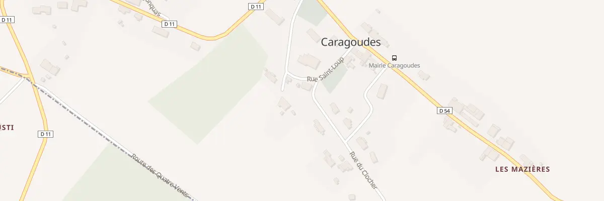 Plan du 5 Beyssiere à Caragoudes