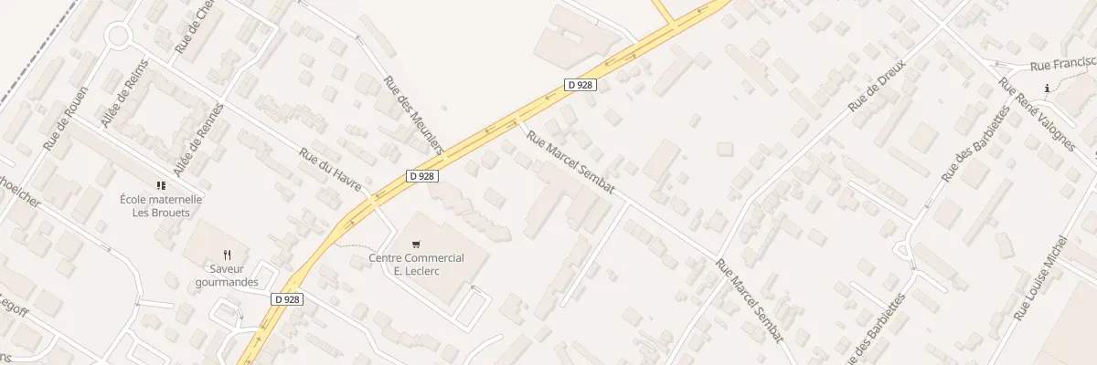 Plan du 69 Rue Marcel Sembat à Mantes-la-Ville