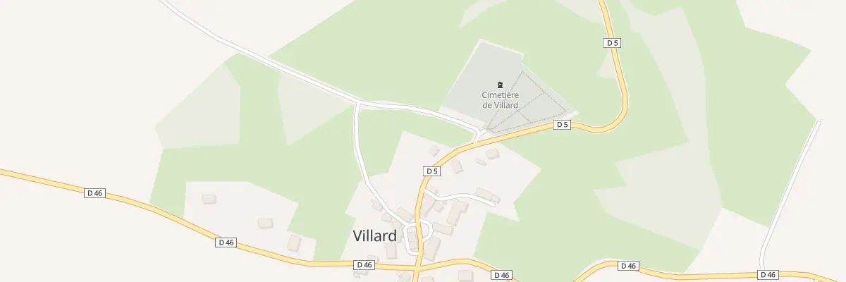Plan du 4 Rue du Pré Charraud à Villard