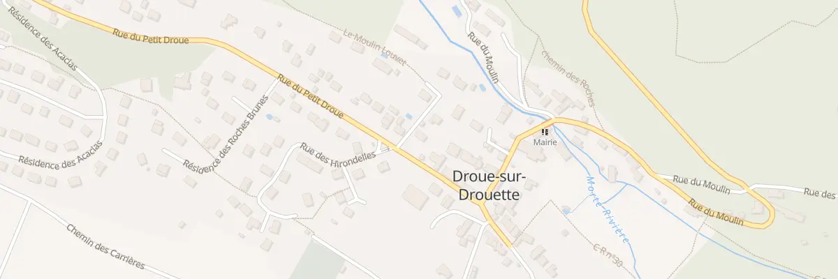 Plan du 6 Rue du Petit Droue à Droue-sur-Drouette