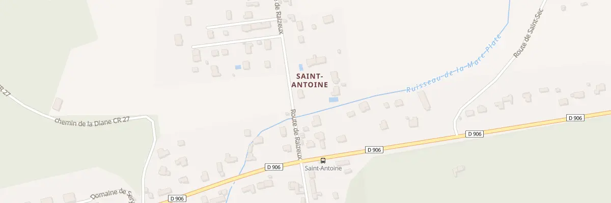 Plan du 4 Rte de Raizeux à Saint-Hilarion