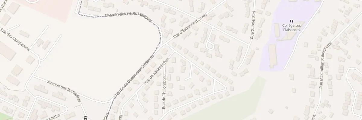 Plan du 61 Rue de Neunkirchen à Mantes-la-Ville