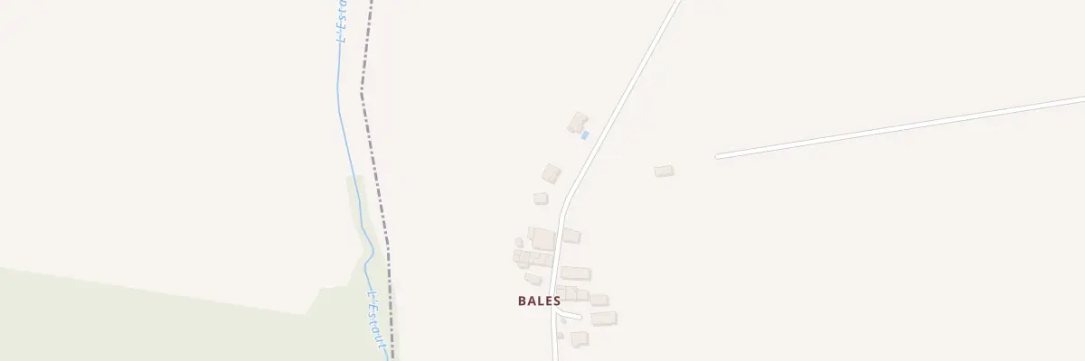 Plan du 107 Bales à Gaudiès