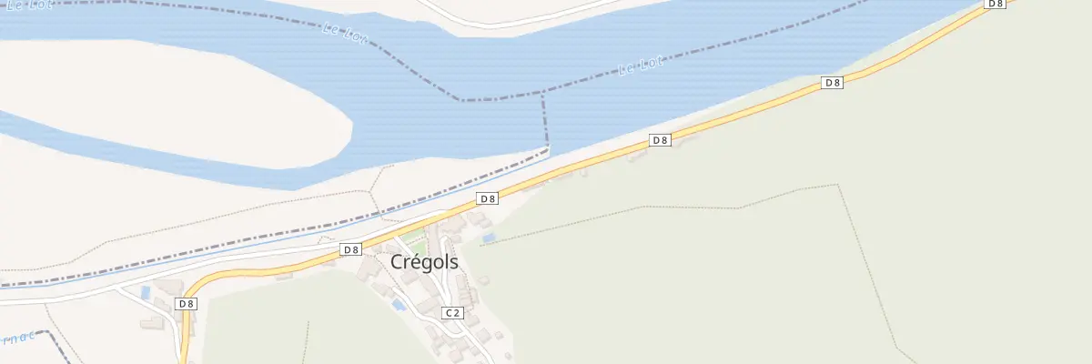 Plan du 5082 Cregols à Crégols