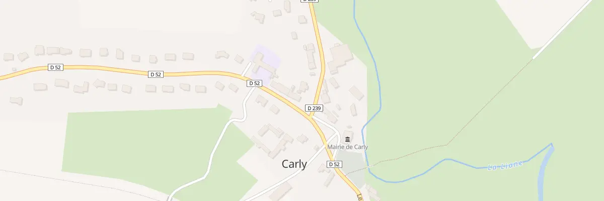 Plan du 1300 Rte d’Hesdigneul à Carly