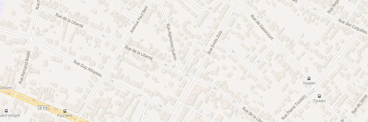 Plan du 88 Rue de la Liberté à Mantes-la-Jolie
