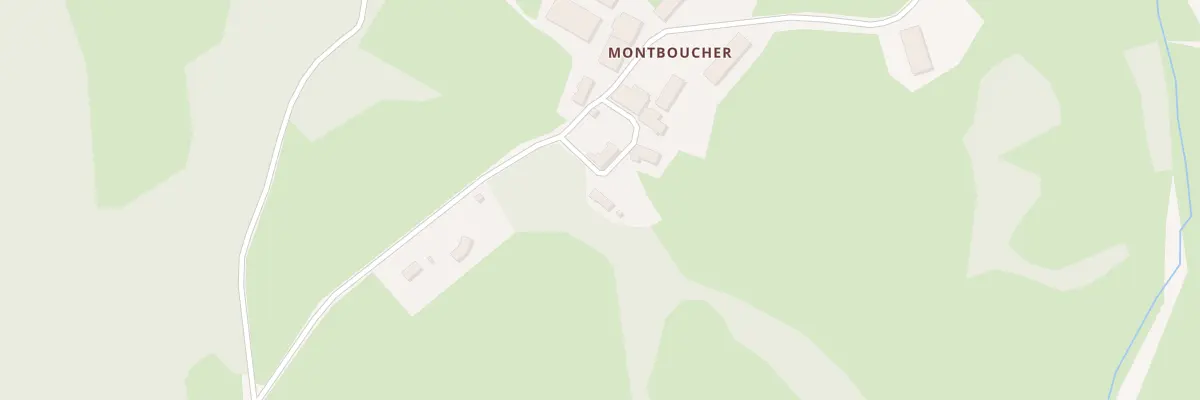 Plan du 5 Montboucher à Aulon