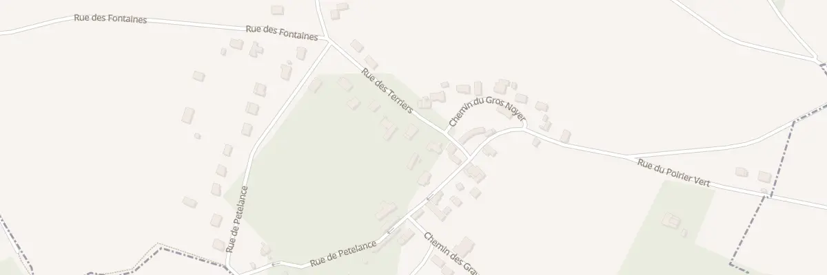 Plan du 12 Rue des Terriers à Villette