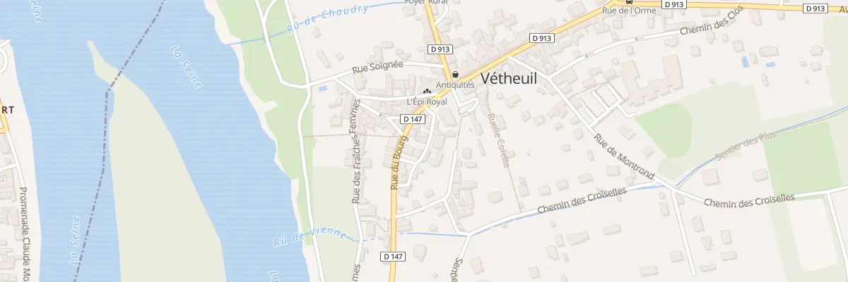 Plan du 2 Rle du Four A Banc à Vétheuil