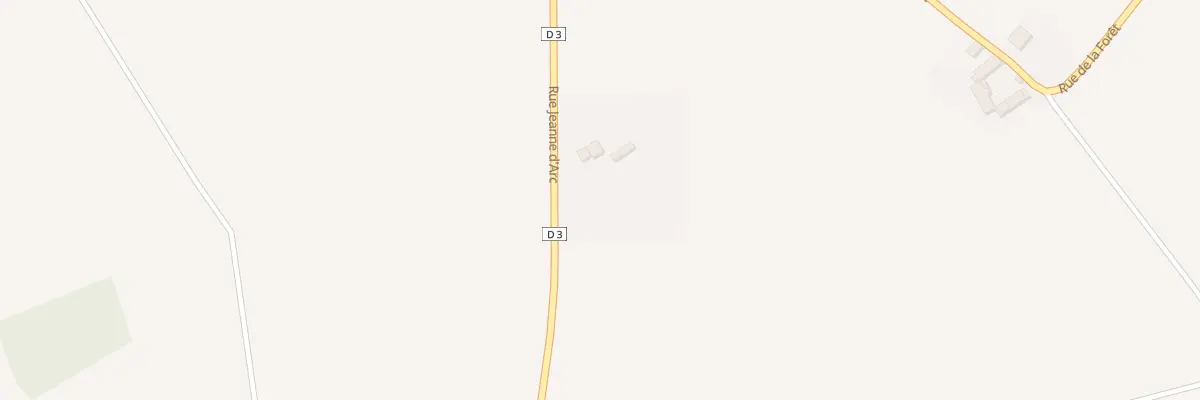 Plan du 895 Rue Jeanne d’Arc à Rozières-en-Beauce