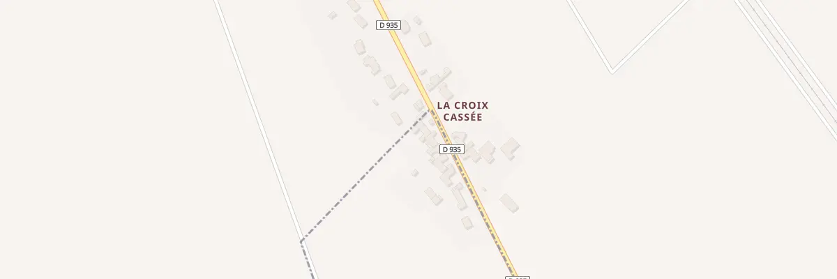 Plan du 22 La Croix Cassee à Coinces
